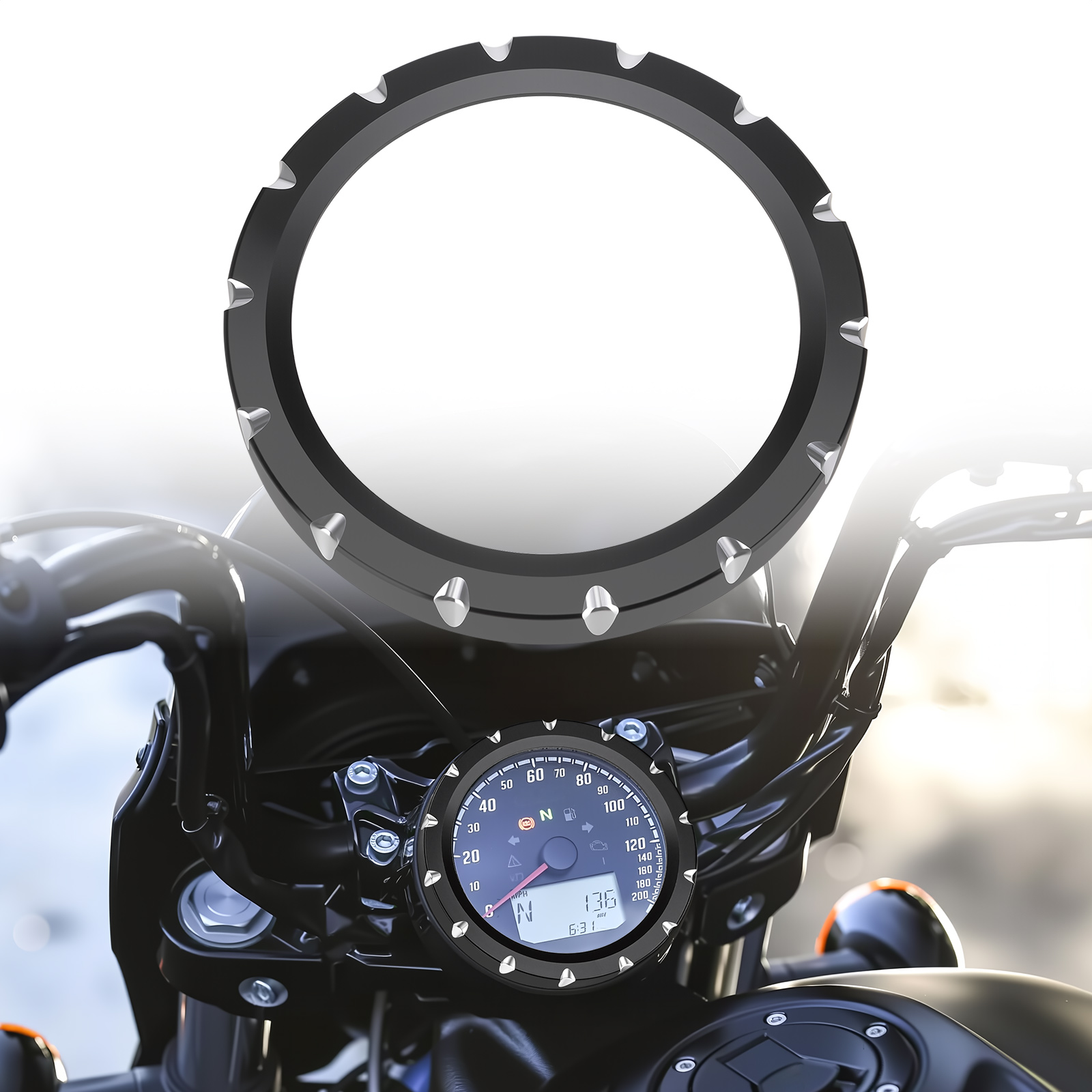 Musical Instrument Of India - غطاء حلقة تزيين عداد السرعة للدراجات