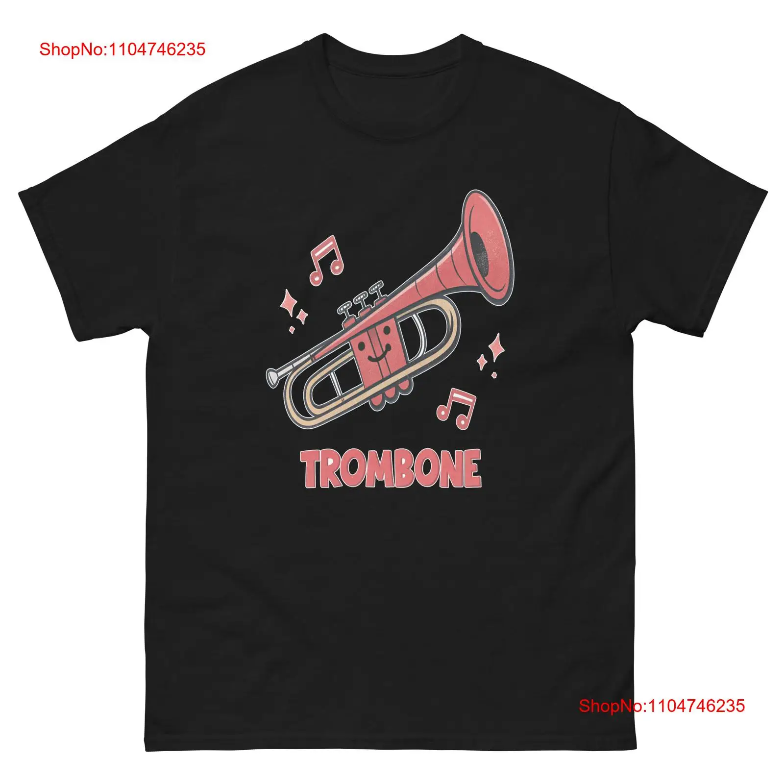 Musical Instrument Trombone - الترومبون آلة موسيقية التوضيح تي شيرت
