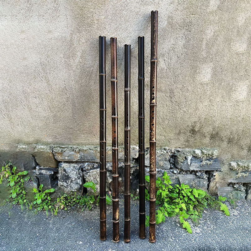 Musical Instrument Xiao - 8 ثقوب الأرجواني الخيزران شياو G/F