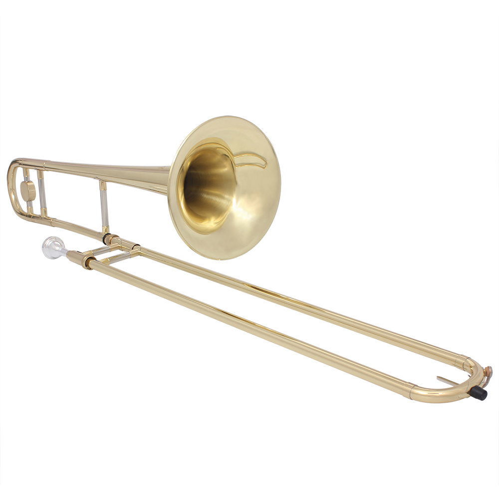 Bb ألتو الترومبون طلى الذهب ال - مراجعة Musical Instrument Trombone وسعره
