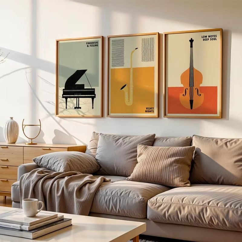 ملصق موسيقى البوب ​​العتيقة عل - مراجعة Musical Instrument Project وسعره