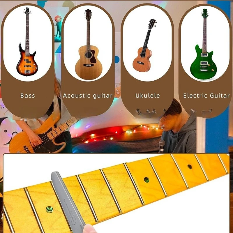 مبرد فرطات الجيتار (قطعة واحدة - مراجعة Musical Instrument Names وسعره