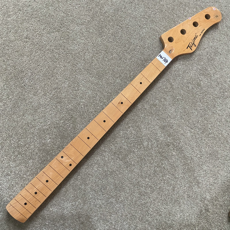 عنق جيتار باس كهربائي MN764 بد - مراجعة Bass Guitar Fretless وسعره