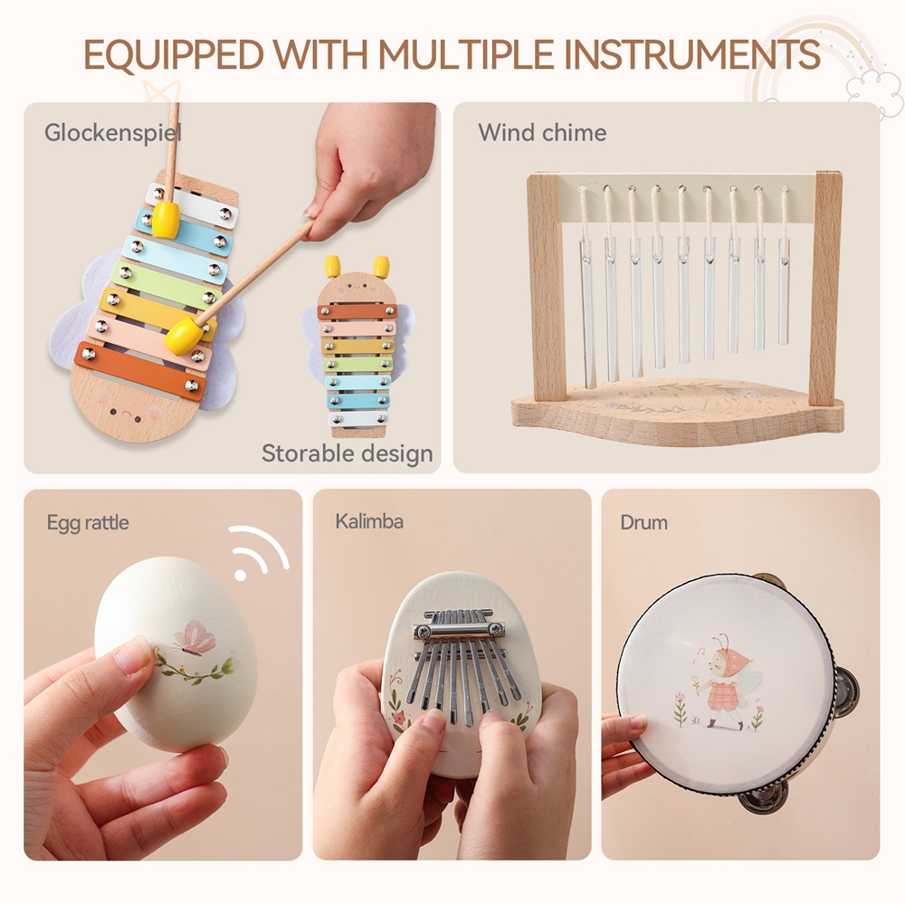 ألعاب الموسيقى الطفل ألعاب مون - مراجعة Musical Instrument Project وسعره