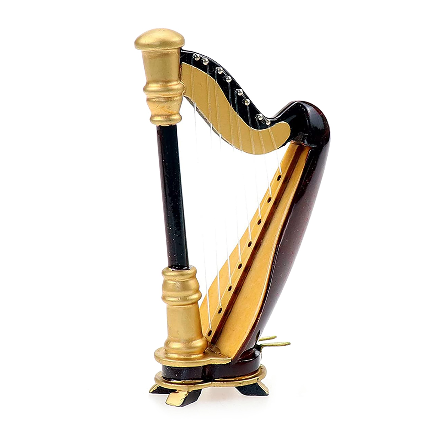 B05C-قيثارة خشبية مصغرة مع حاف - مراجعة Musical Instrument Project وسعره