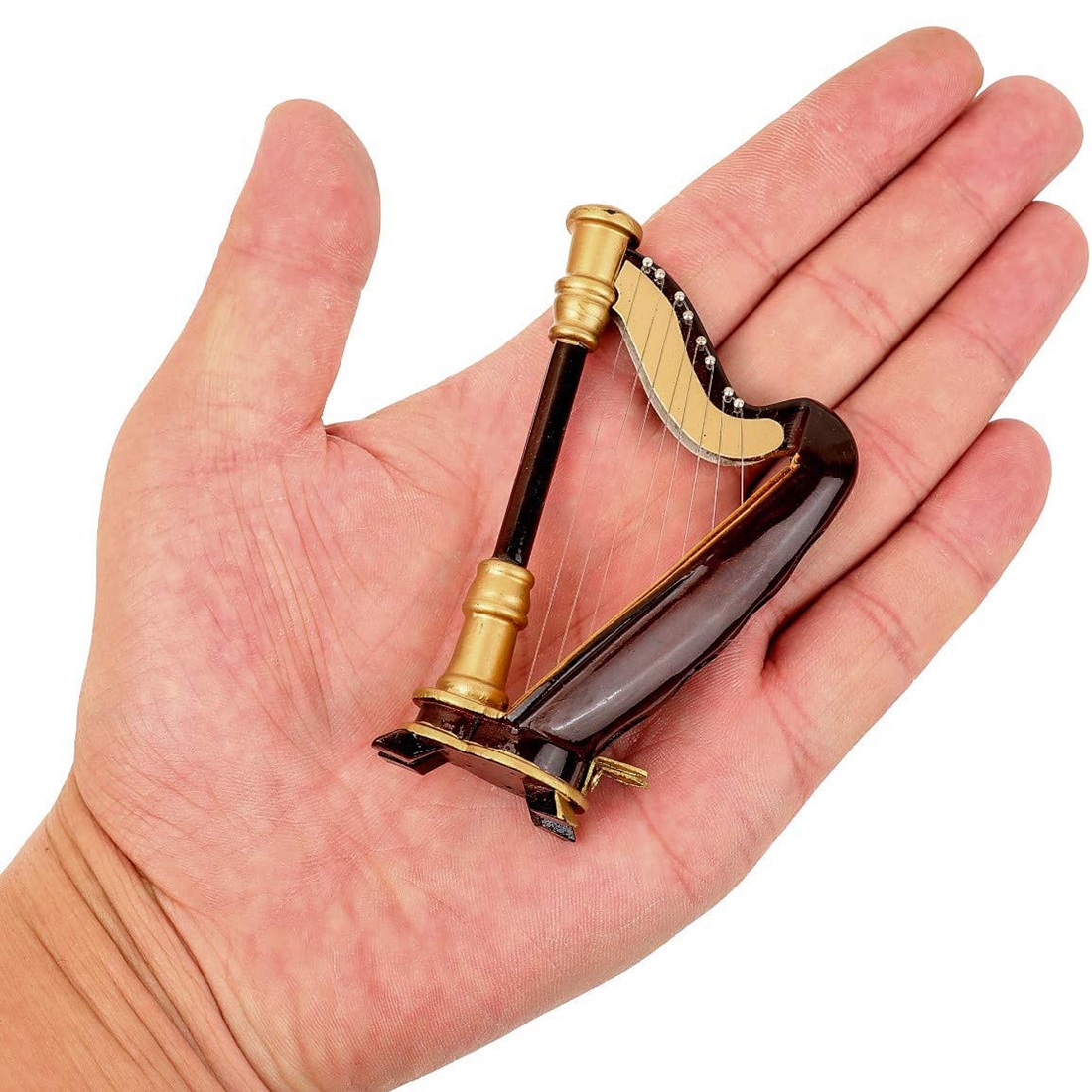 B05C-قيثارة خشبية مصغرة مع حاف - مراجعة Musical Instrument Project وسعره
