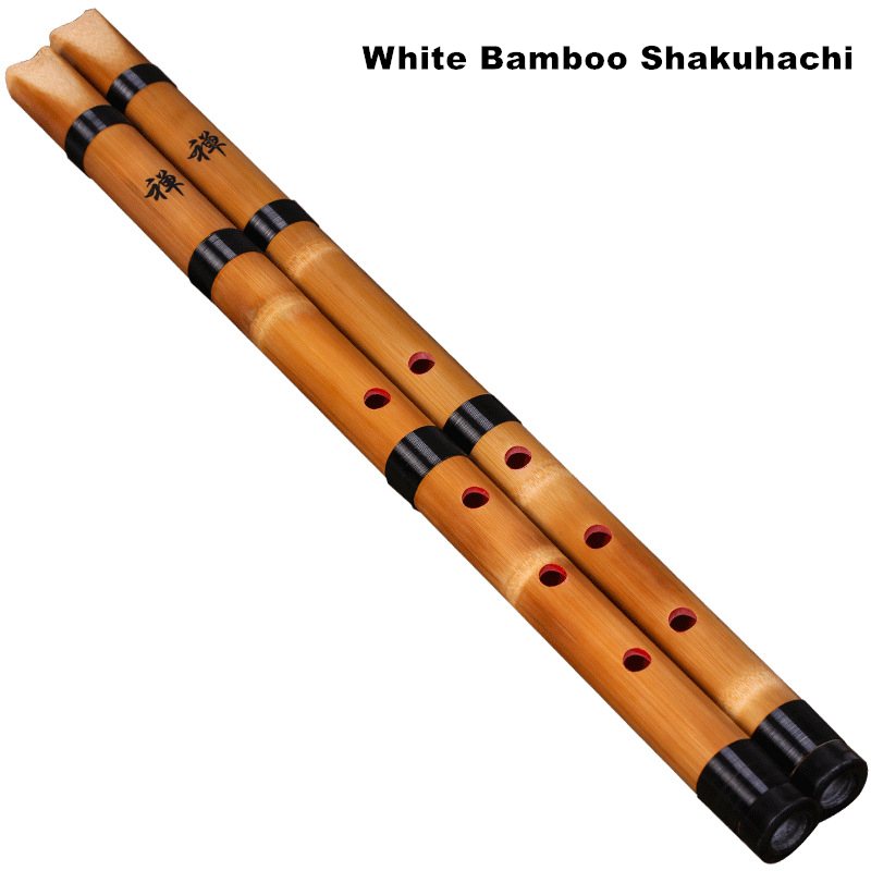اليدوية الخيزران الأبيض الطبيع - مراجعة Musical Instrument Xiao وسعره