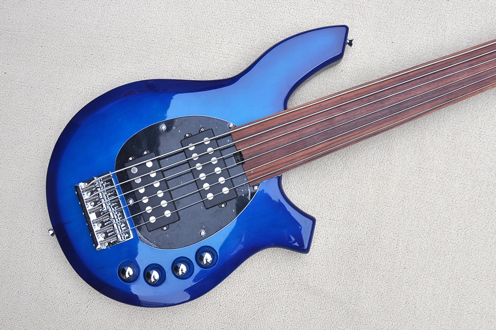 آلات موسيقية من فلايونج، جيتار - مراجعة Bass Guitar Fretless وسعره