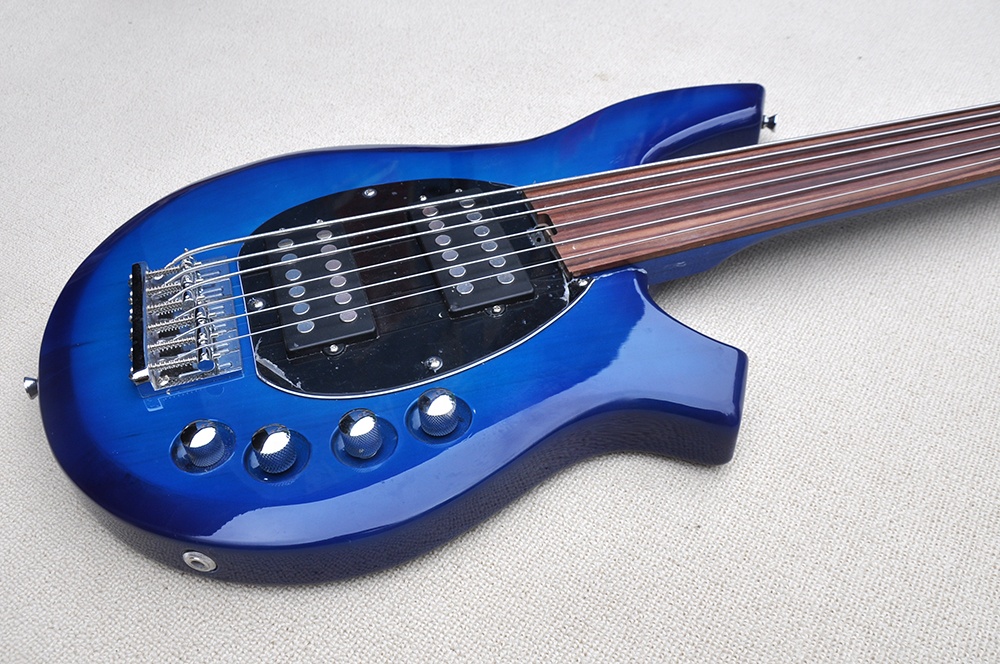 آلات موسيقية من فلايونج، جيتار - مراجعة Bass Guitar Fretless وسعره