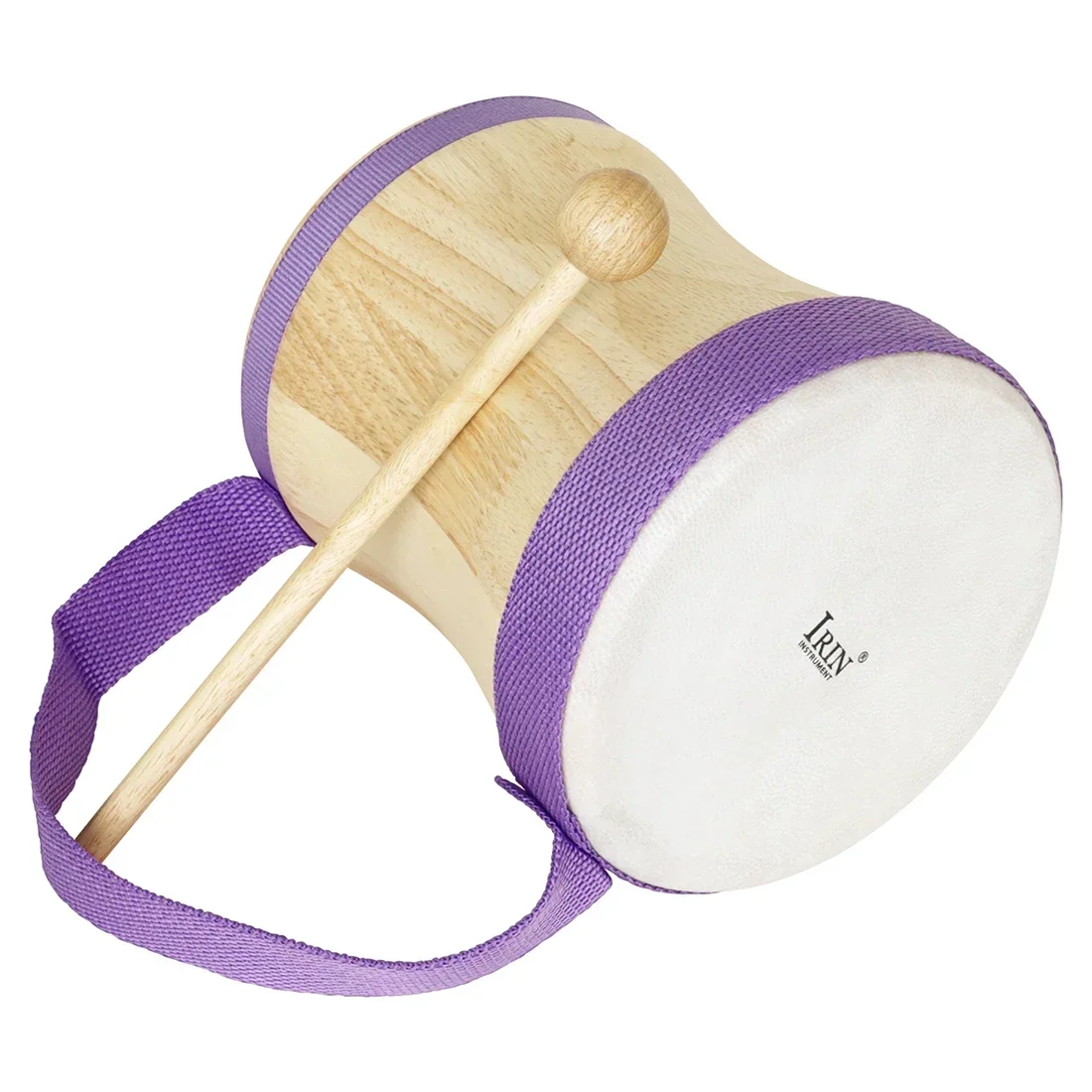 منحدر-طبول جلد الغنم خشبية احت - مراجعة Musical Instrument From India وسعره