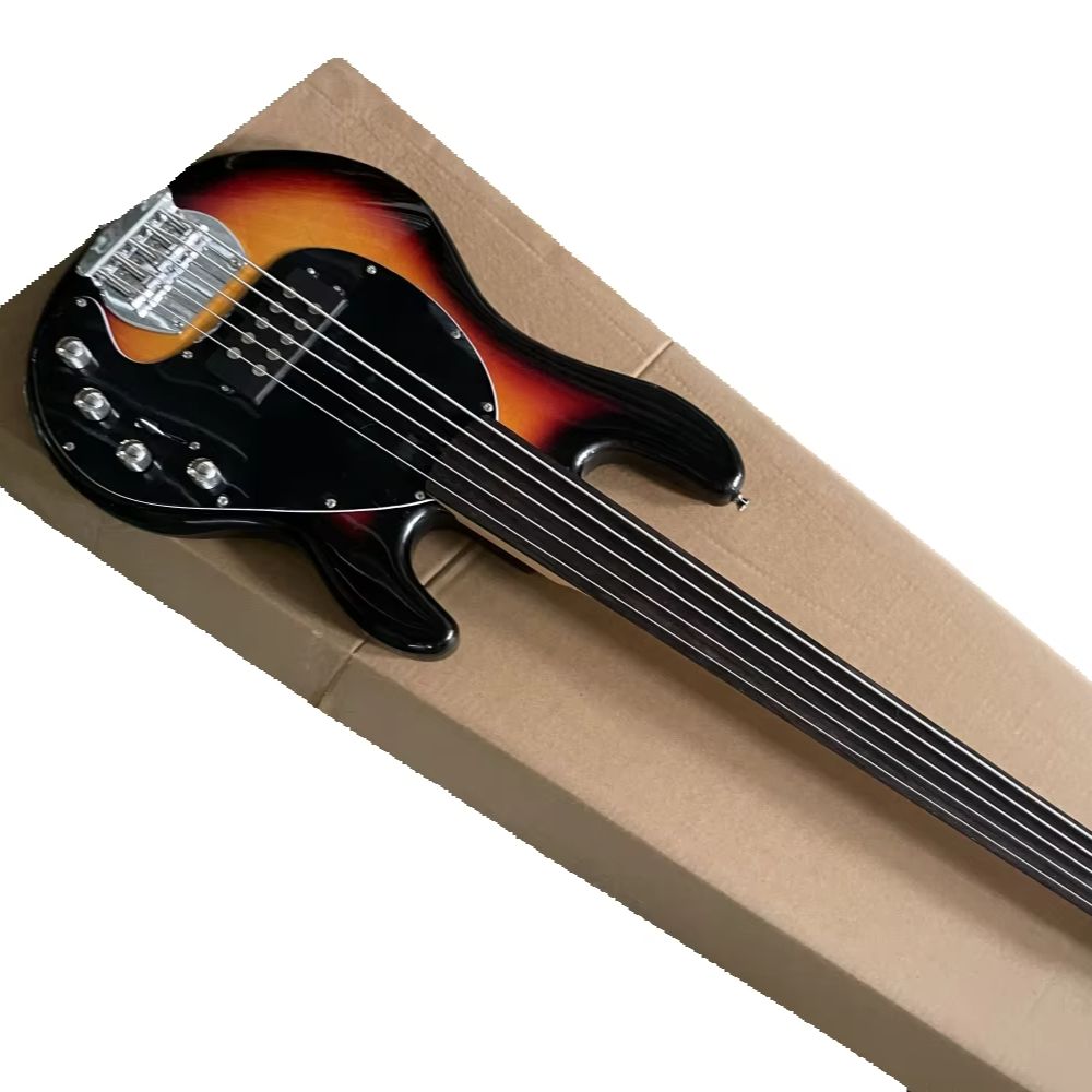 جيتار باس بخمسة أوتار، باس بدو - مراجعة Bass Guitar Fretless وسعره