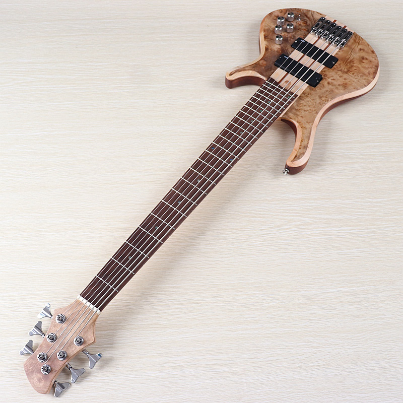 نشط الكهربائية باس شجرة الغيتا - مراجعة Bass Guitar Fretless وسعره