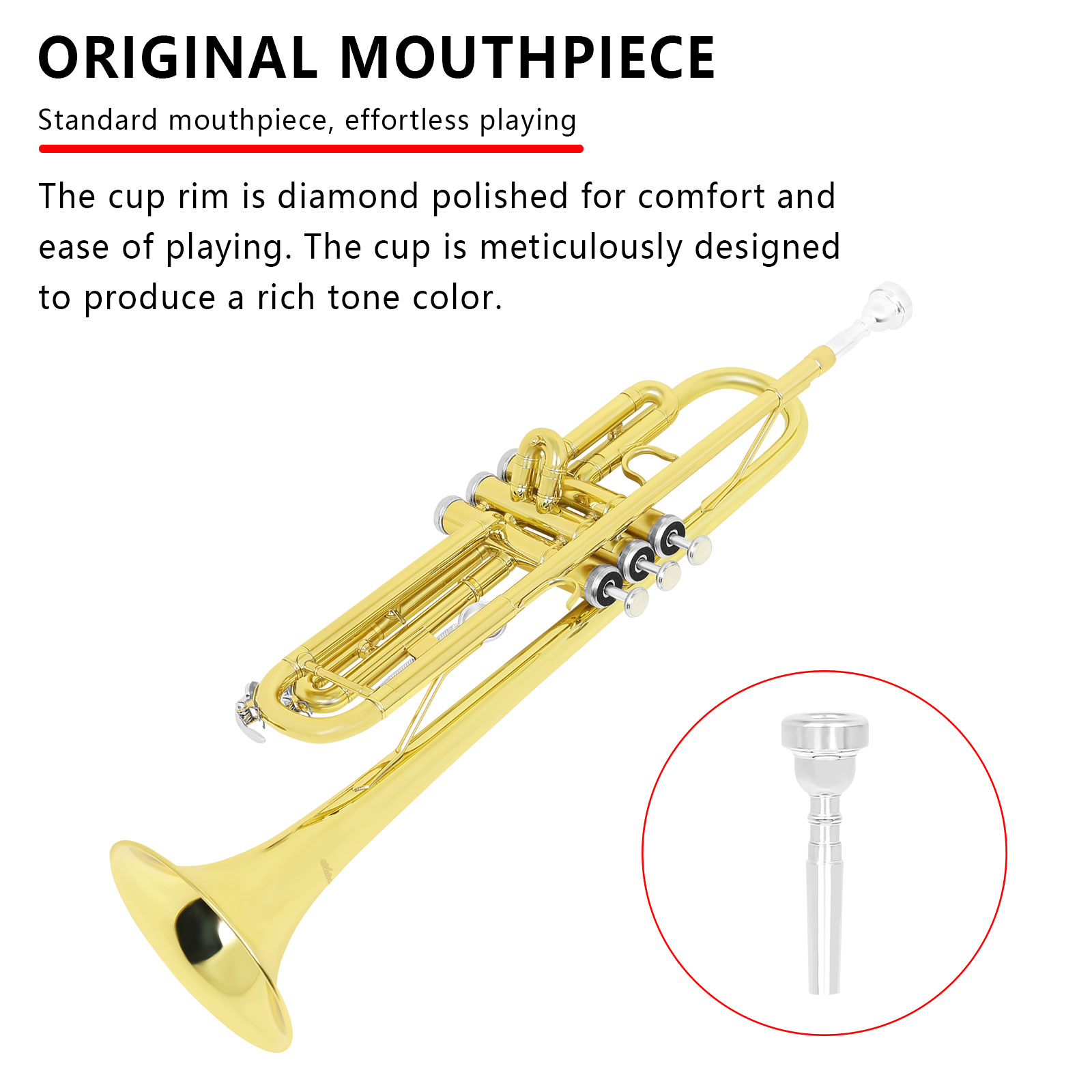    طقم بوق نحاسي ذهبي مطلي با - مراجعة Musical Instrument In Orchestra وسعره